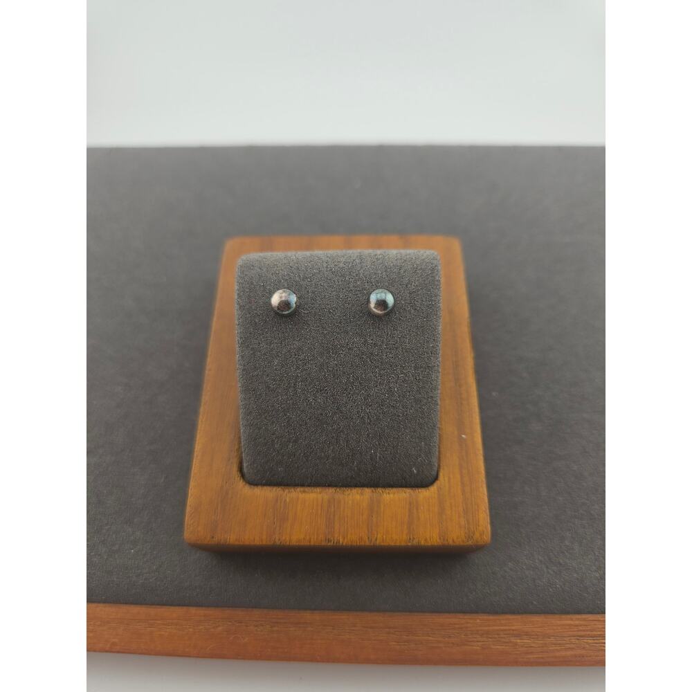 Primrose Small Sterling Silver Stud Earrings Minimalist Simple Dainty Posts